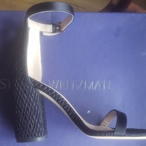 Stuart Weitzman Nuquilt Sandal Heel